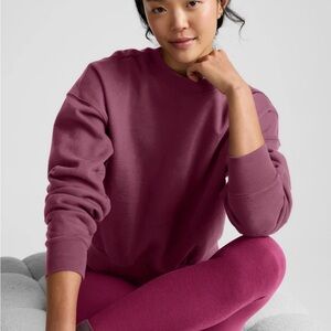 Michael Lauren Mauve Crewneck Sweatshirt Size Small